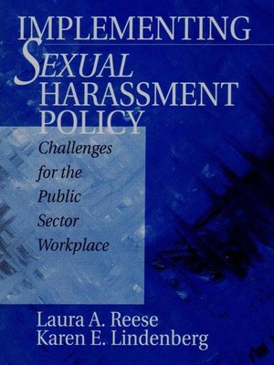 cover image of Implementing Sexual Harassment Policy